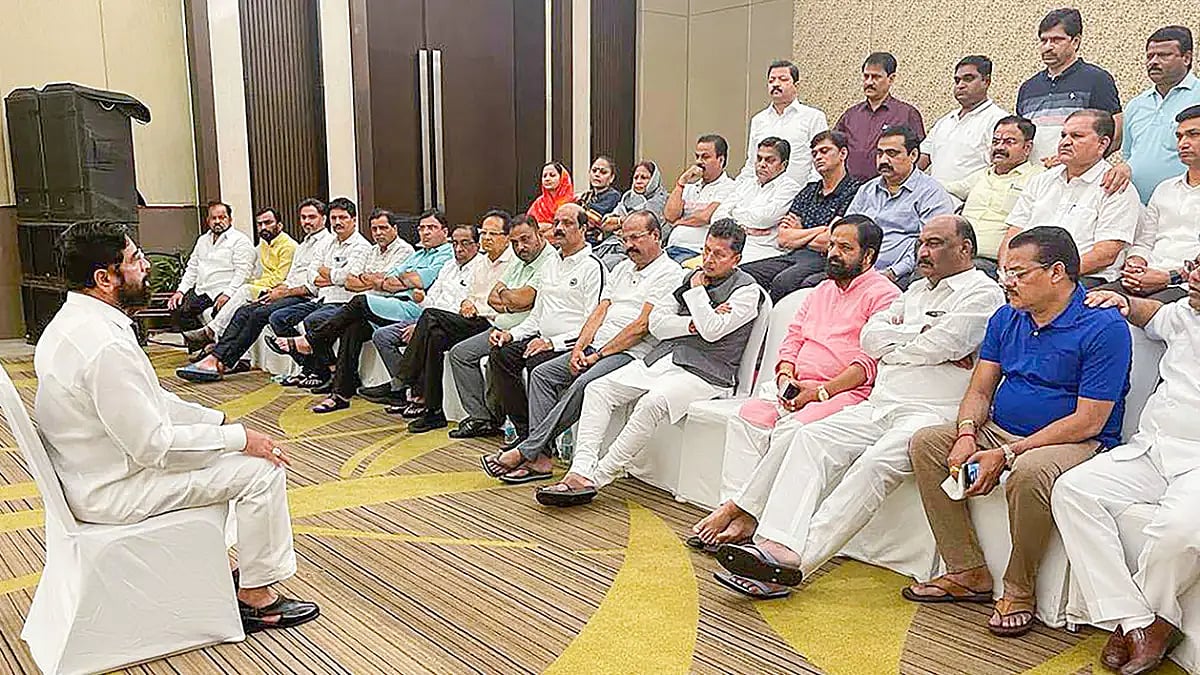 BJP Pulling Strings In Maharashtra, Claims Shiv Sena On Y-Plus Security To Rebel MLAs