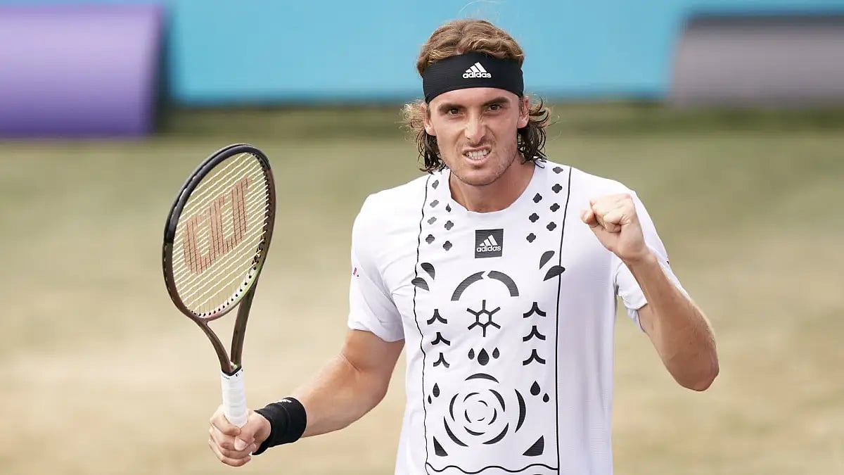 Stefanos Tsitsipas prevailed against Gregoire Barrere 6-7 (6), 6-4, 7-6 (3).