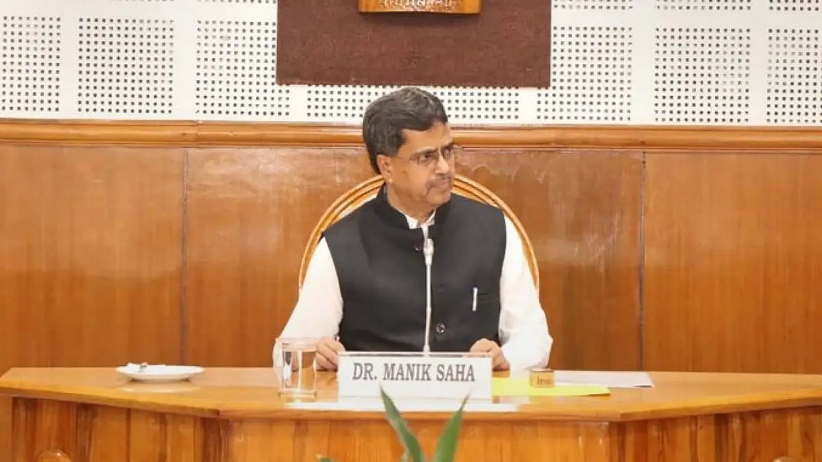 Tripura Chief Minister Manik Saha