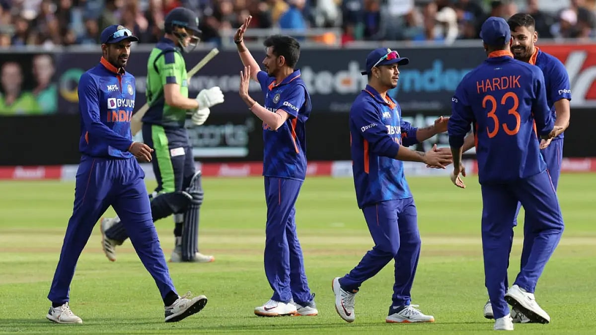 India take 1-0 lead in the two-match series against Ireland. Relive the first IRE vs IND match here. Photo: BCCI