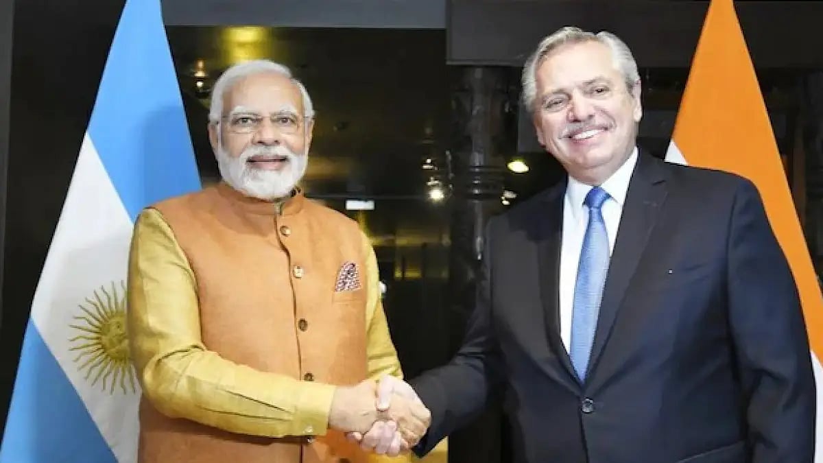 PM Modi met Argentinian President Alberto Fernandez in Germany on the sidelines of G7 summit
