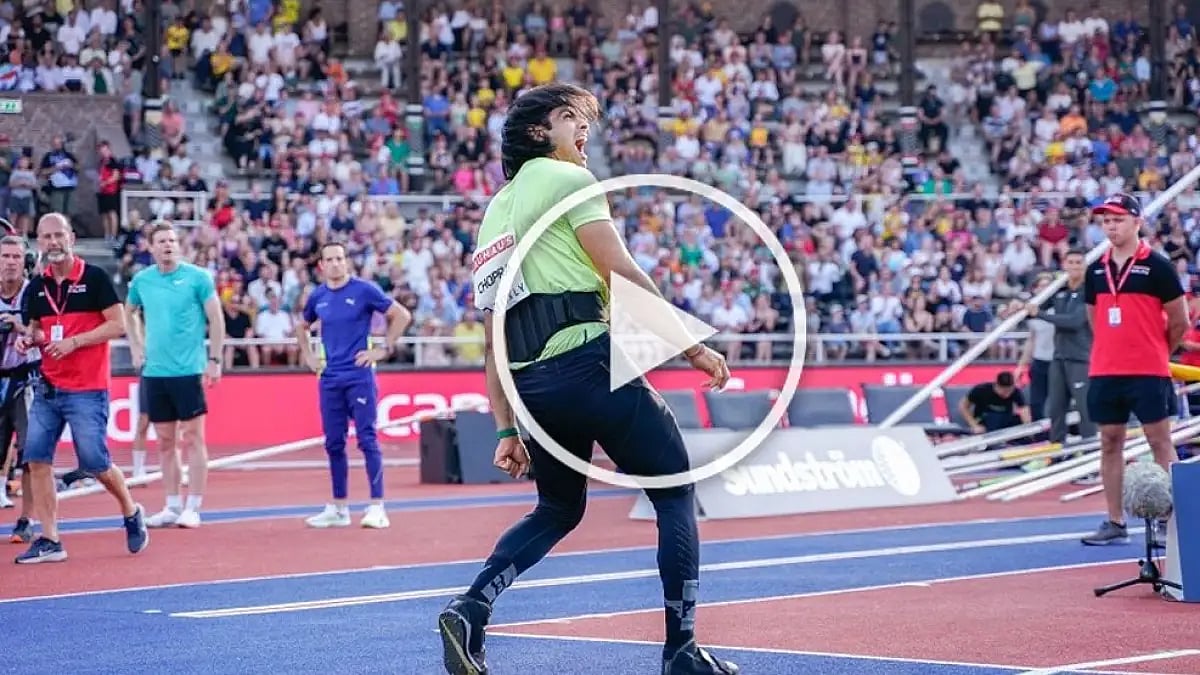 Neeraj Chopra just misses the magical 90m mark.