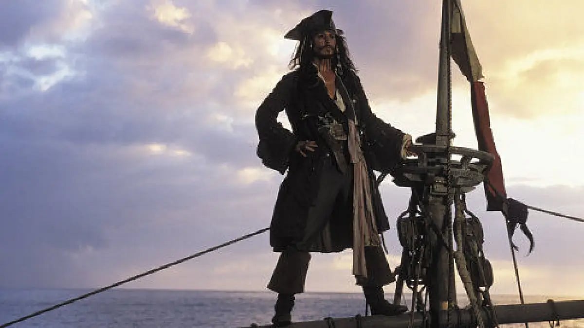 Johnny Depp As Captain Jack Sparrow