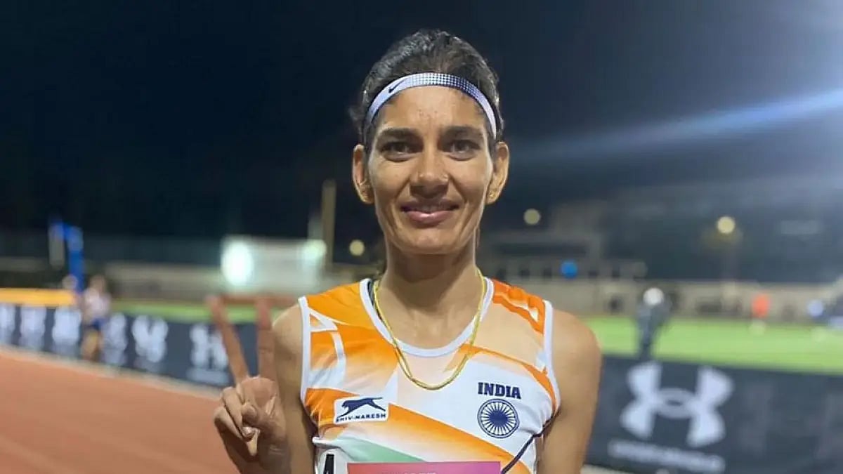 File photo of Indian athlete Parul Chaudhary. - null