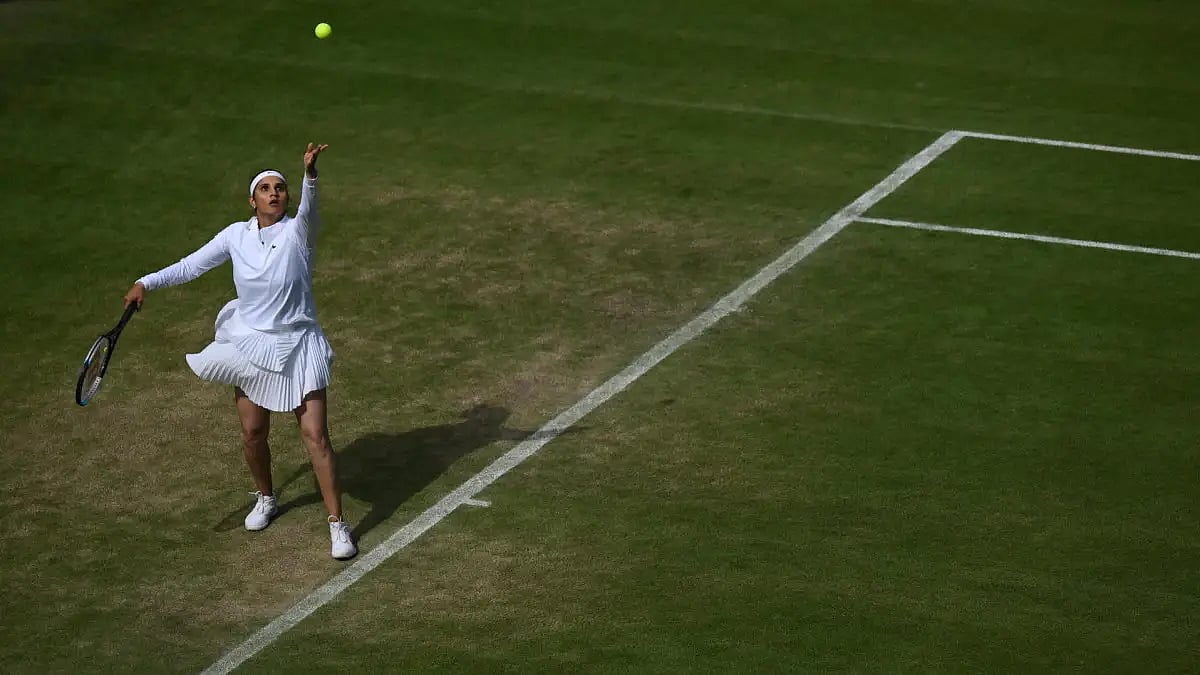 Sania Mirza is seeking her first mixed doubles Wimbledon title.