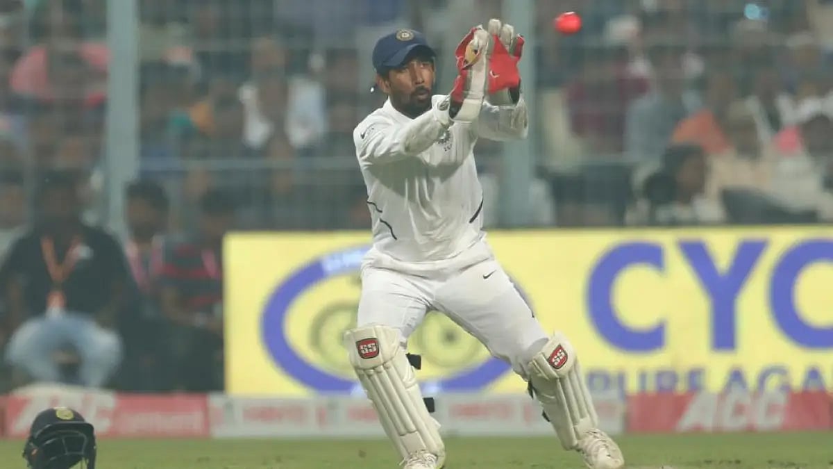 Wriddhiman Saha has played 40 Test matches for India.  