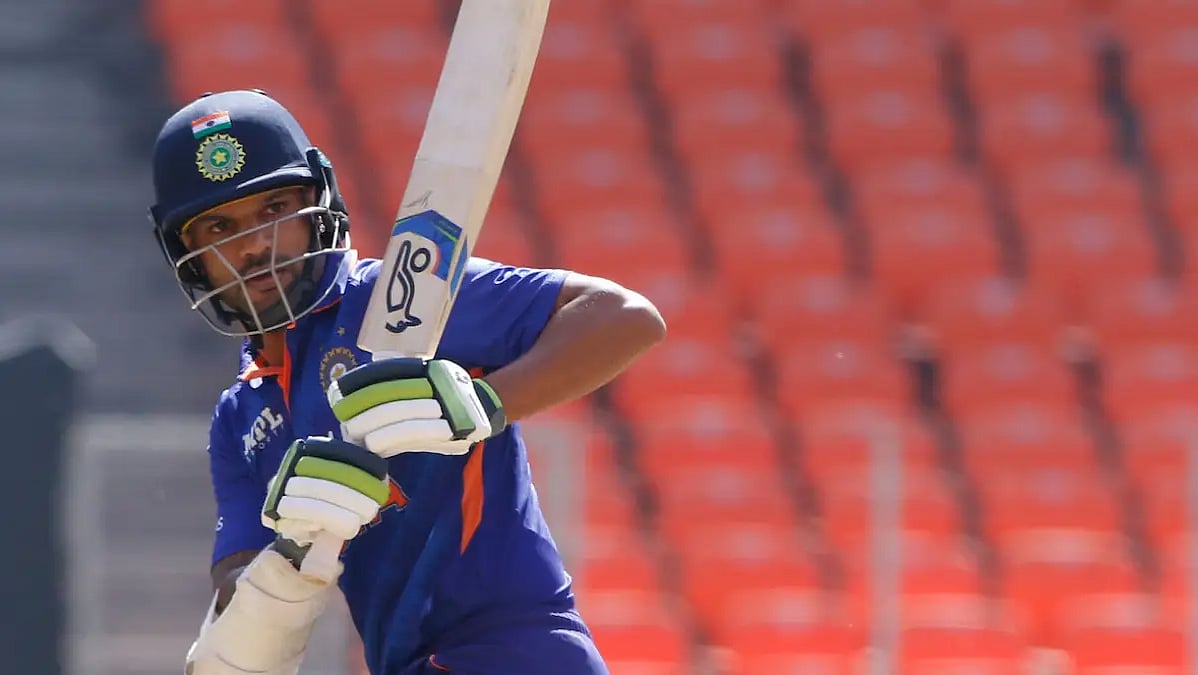 File : Shikhar Dhawan will be plying his trade in the newly formed Legend 90 League.