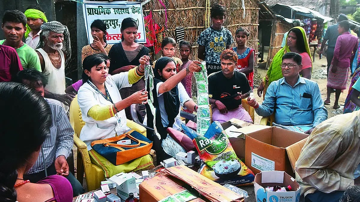 Over 20,000 People Visit The Mega Health Camp