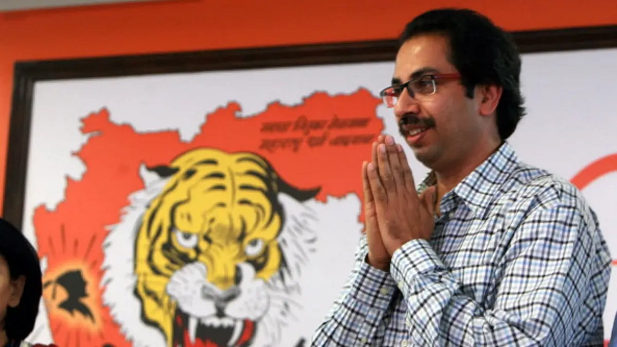 Shiv Sena leader Uddhav Thackeray. 