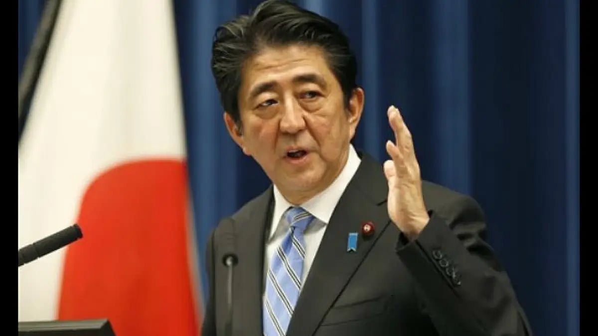 Japan's former Prime Minister Shinzo Abe