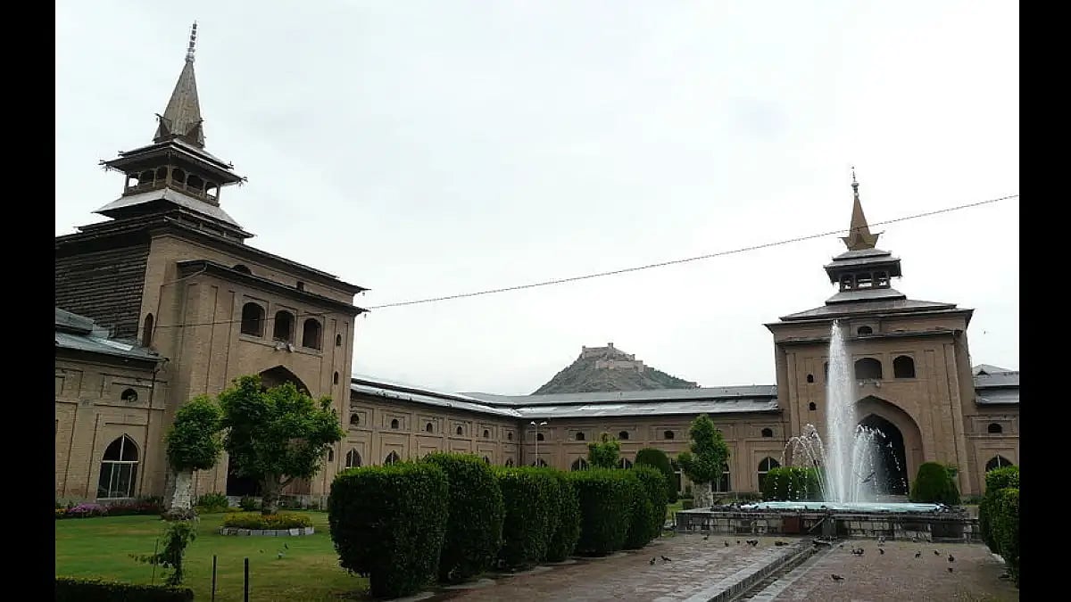 File photo of Jamia Masjid in Srinagar.
