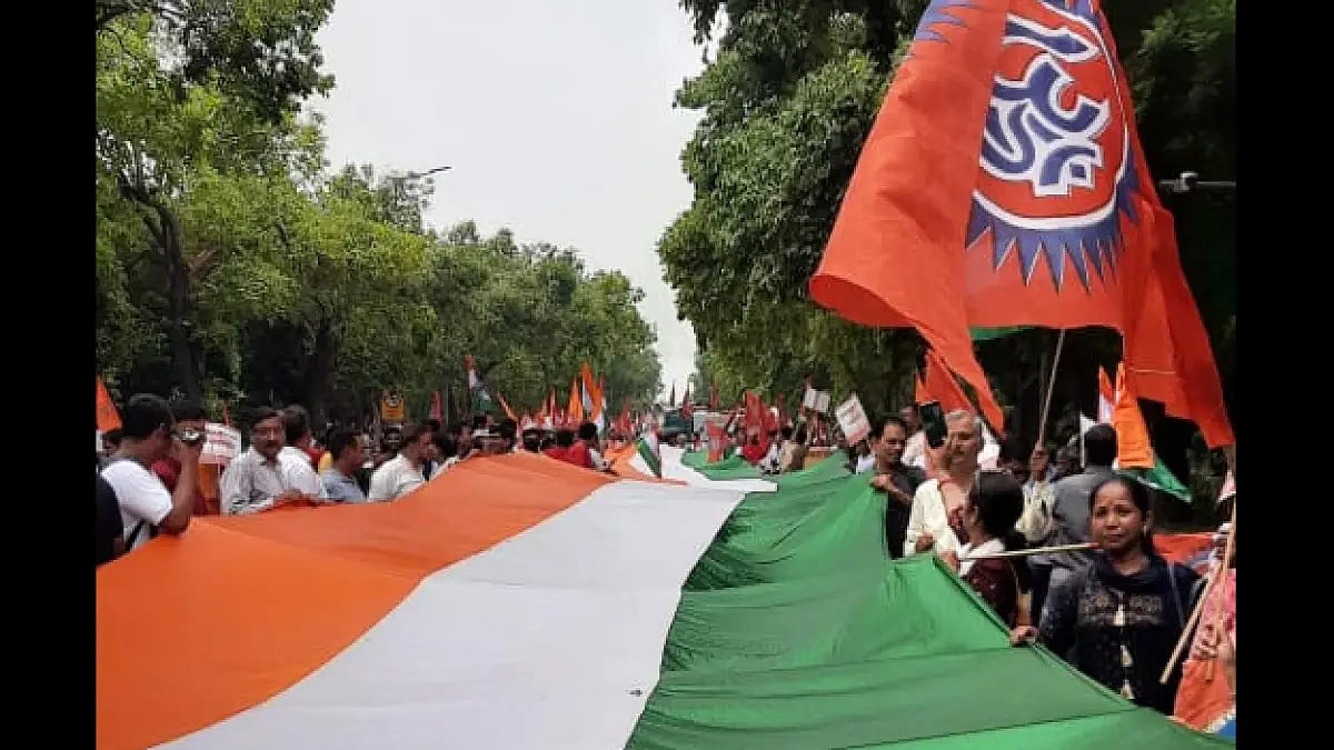 Sankalp March: Traffic Affected In Parts Of Central Delhi