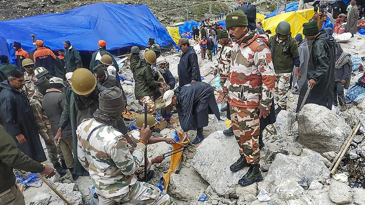 84 Andhra Pradesh Pilgrims To Amarnath Safe, Two Untraced Yet