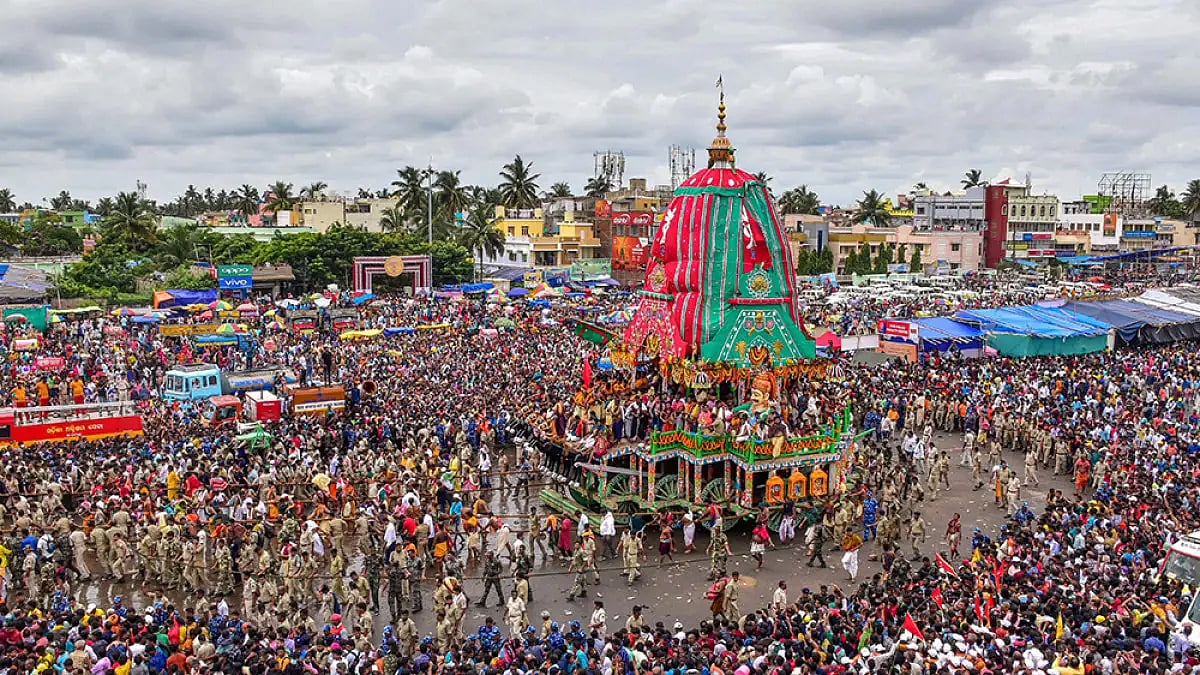 Ulta Rath Yatra in Puri