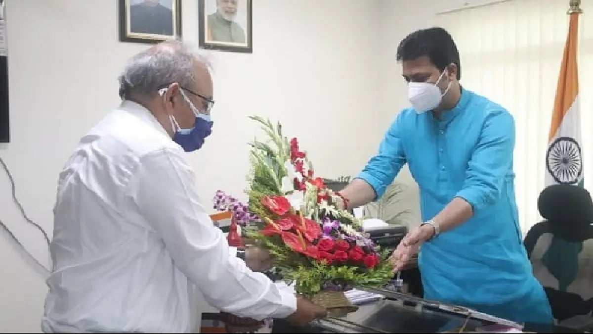 Tripura Chief Secretary Kumar Alok