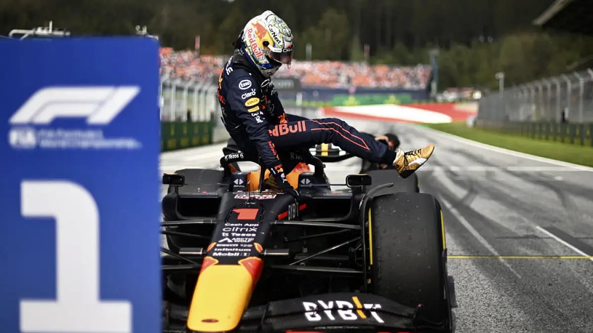 Max Verstappen's second sprint win of the season gave him an additional eight points.