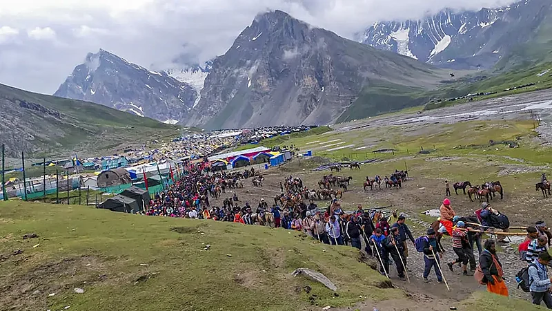 Chhari Yatra Starts From Poonch For Shri Budha Amarnath Shrine