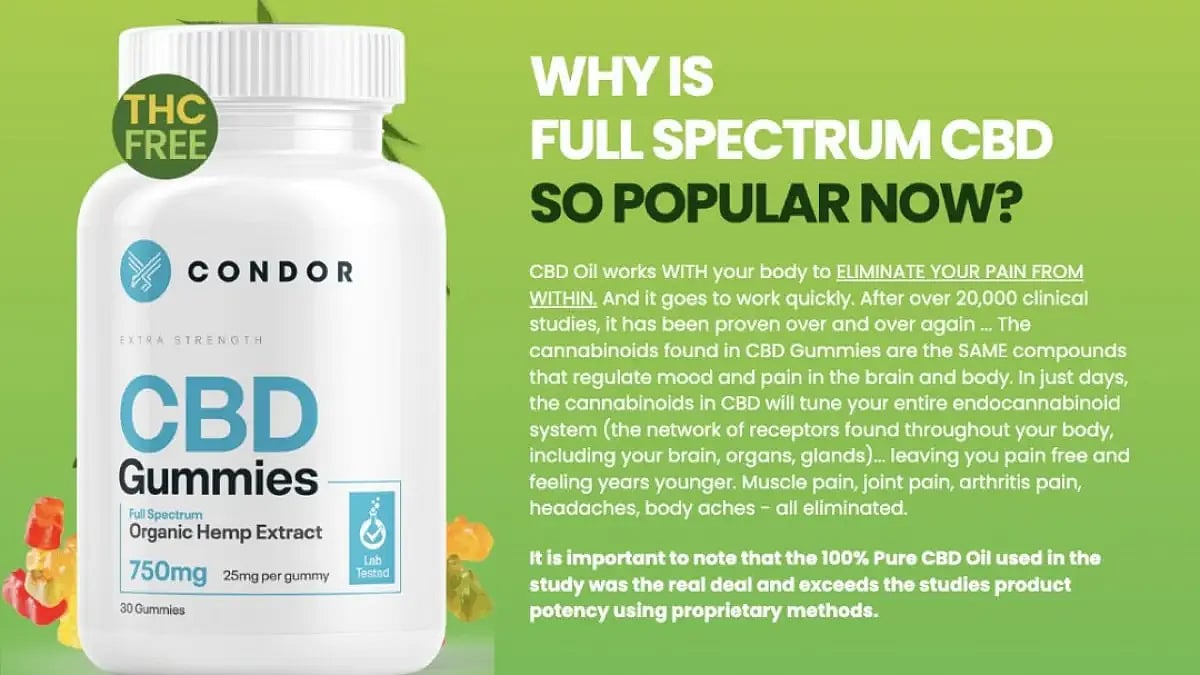 Condor CBD Gummies
