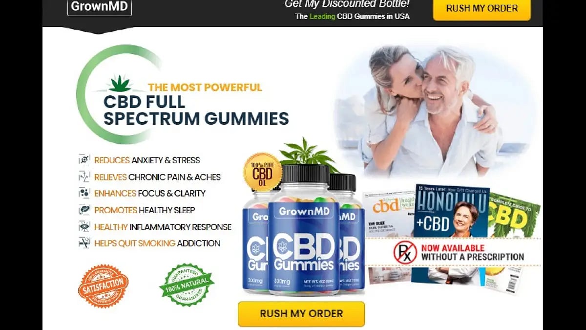 GrownMD CBD Gummies