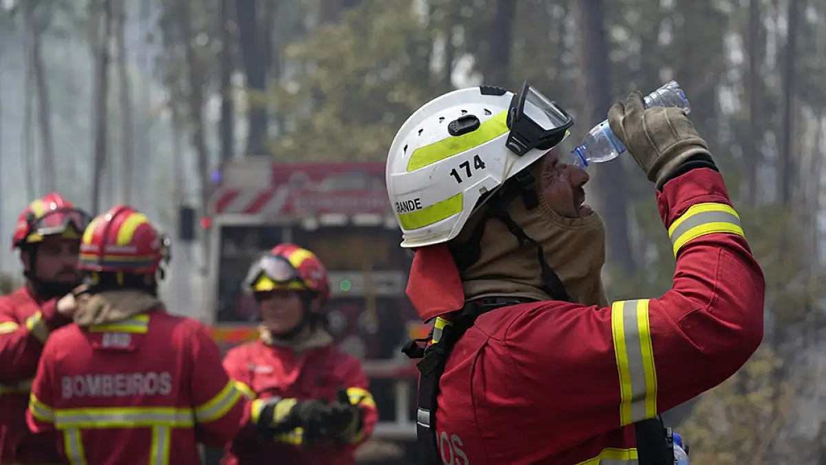 Fire Triggered By Explosions Spreads In Berlin City Forest