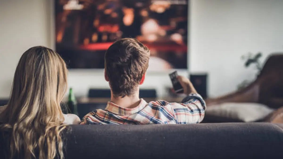 People Watching TV
