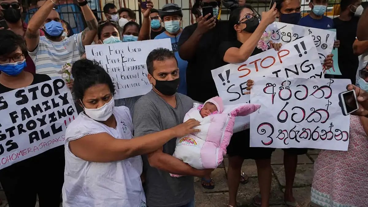 Sri Lankan Protesters Vow To Continue Their Struggle For Complete System Change