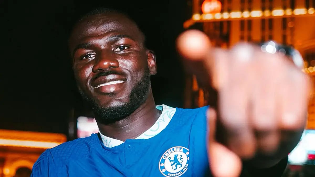 Kalidou Koulibaly joined his new teammates in Las Vegas for their preseason tour of the United States.