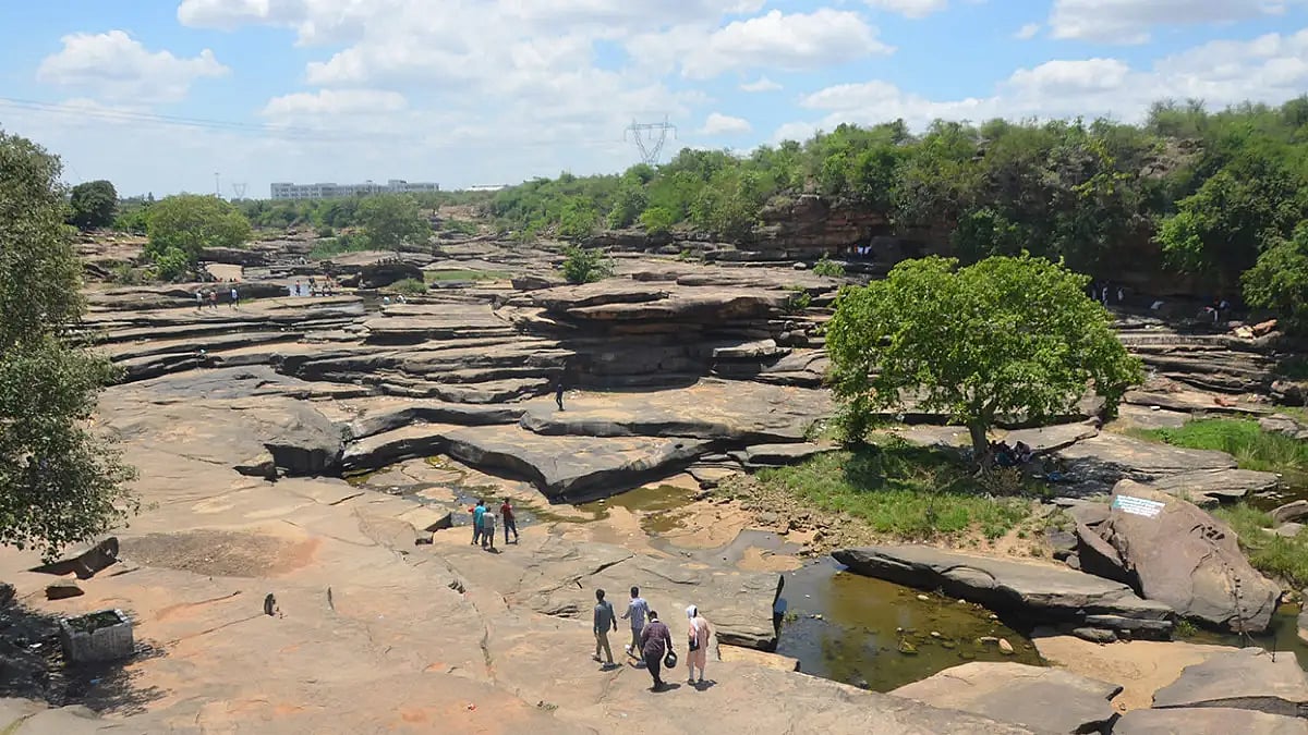 Windom waterfall in Mirzapur