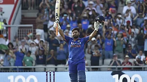 Rishabh Pant hit his maiden ODI century to set up India's win over England. Relive the match here.