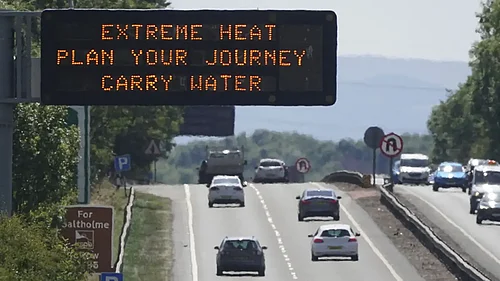 Heat wave in Europe