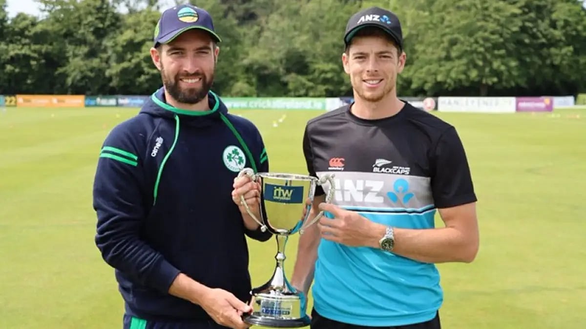 Ireland and New Zealand are meeting for the second time in T20Is. Here's how to watch IRE vs NZ cricket match live.
