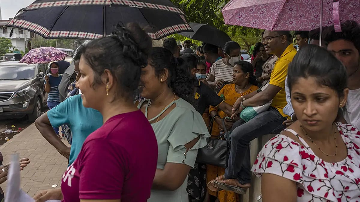 Voting Underway To Elect Sri Lanka's New President In Three-Cornered Contest