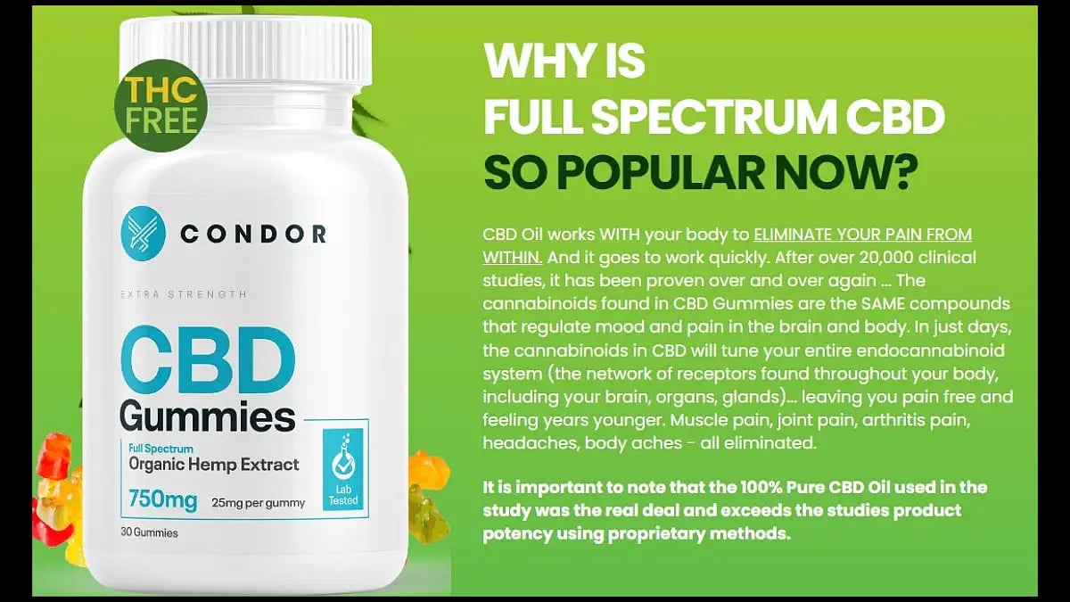 Condor CBD Gummies