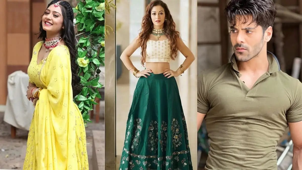 Tv Actors enjoy monsoon