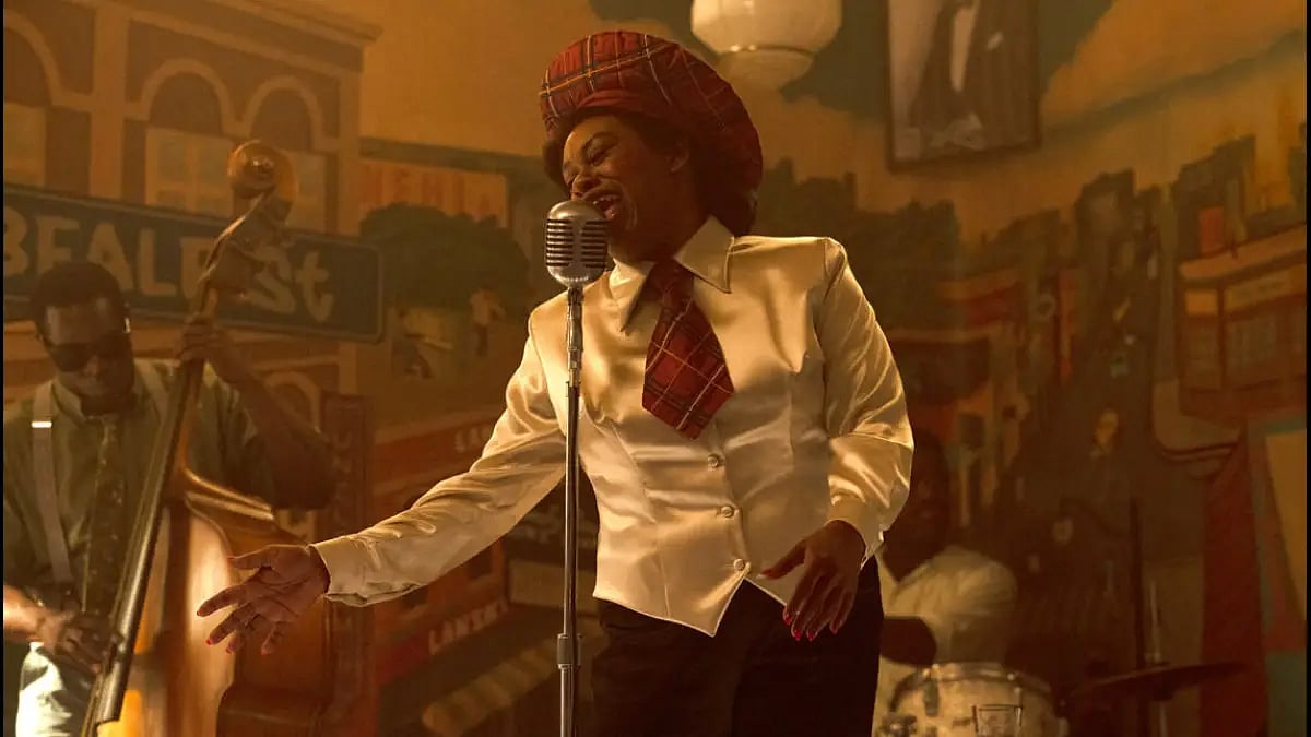 Shonka Dukureh as Big Mama Thornton in Elvis 