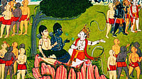 Urdu Ramayana: A Composite Culture Through The Eyes Of Urdu Poets A painting depicting a scene from the Ramayana