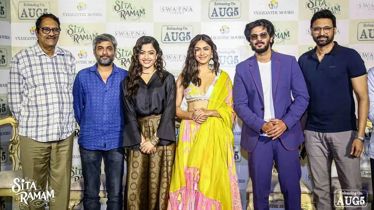 Cast of 'Sita Ramam' 