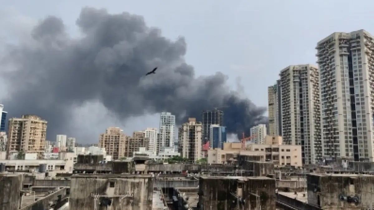 Fire guts film set in Mumbai's Andheri west