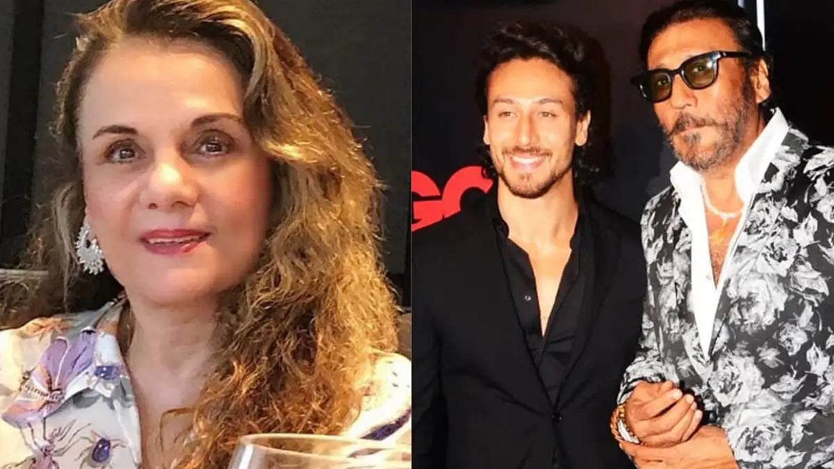 Mumtaz, Jackie and Tiger Shroff