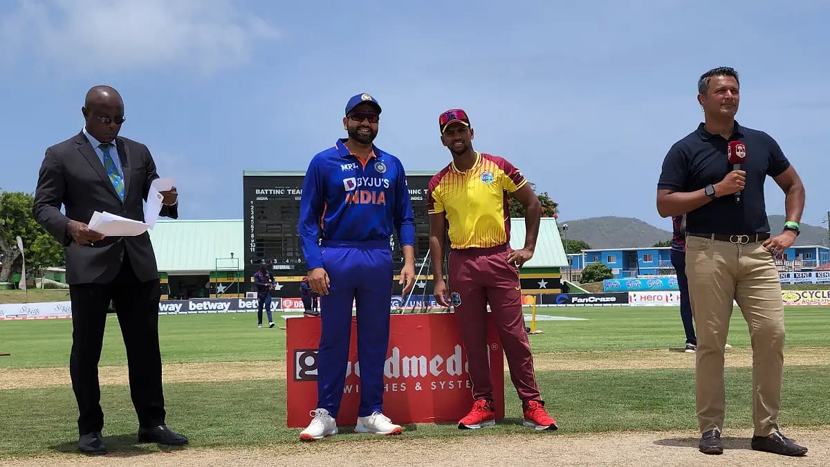The T20 series between India and West Indies is locked at 1-1 after two games.  