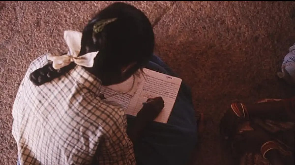 A young girl studies. (Representative image)