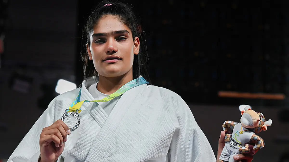 File : CWG 2022: Tulika Maan (Judo)
