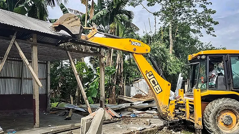 Mosque/ Madrassa Demolished