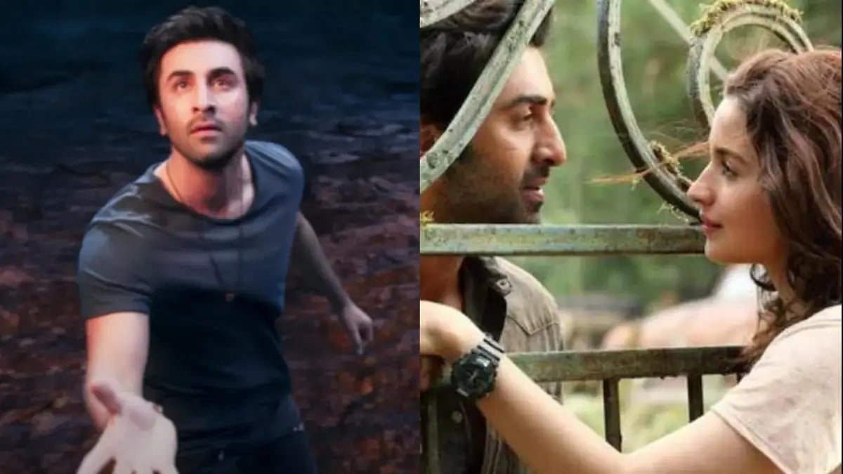 Ranbir Kapoor and Alia Bhatt in 'Brahmastra'