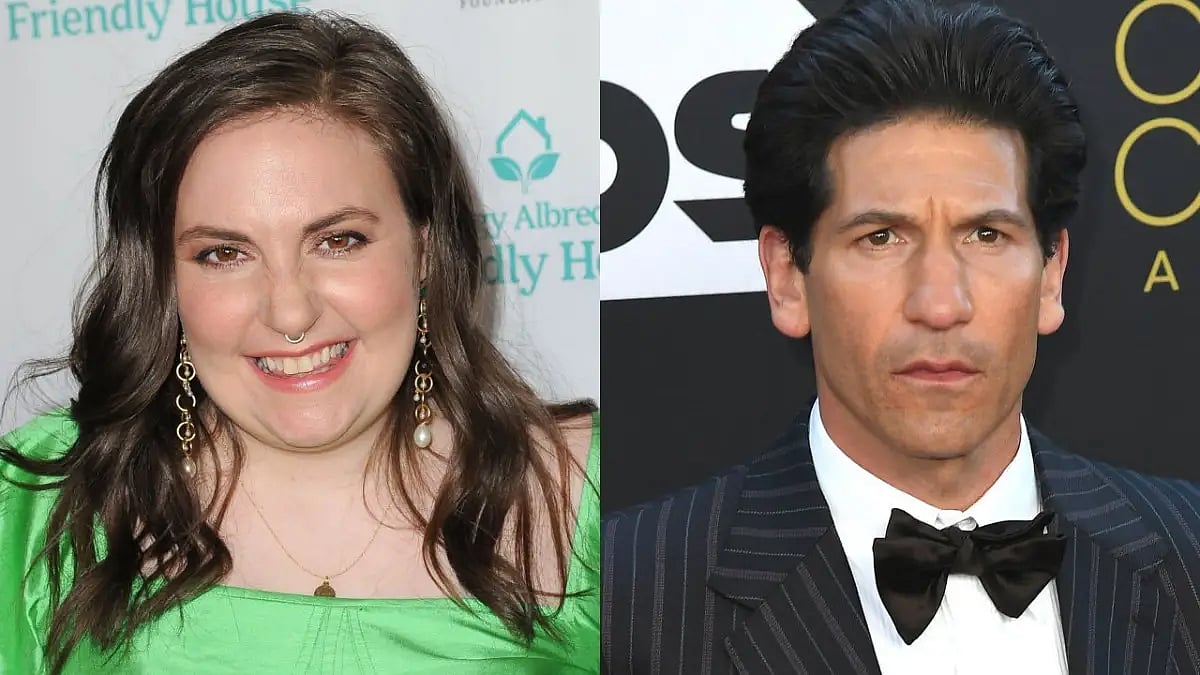 Lena Dunham and Jon Bernthal