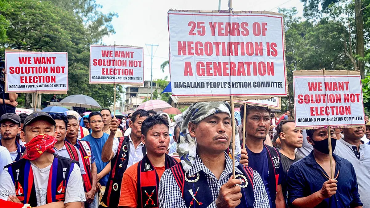 Thousands Join Rally Demanding Early Solution For Naga Political Issue