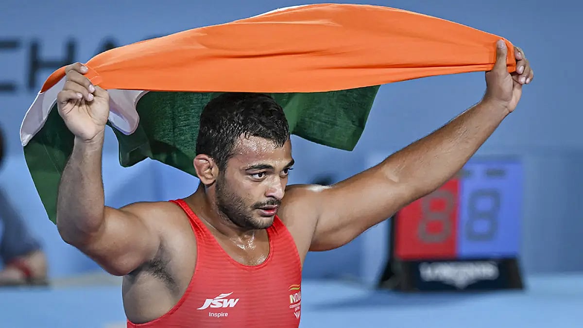 Wrestler Deepak Punia