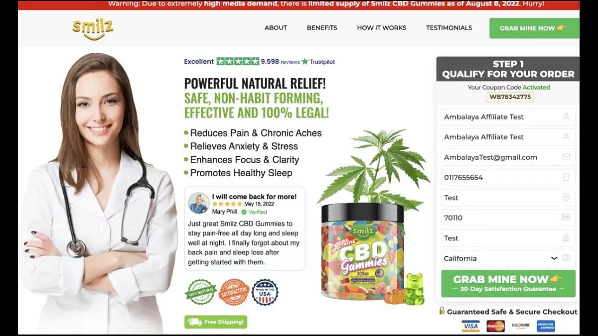 Smilz CBD Gummies