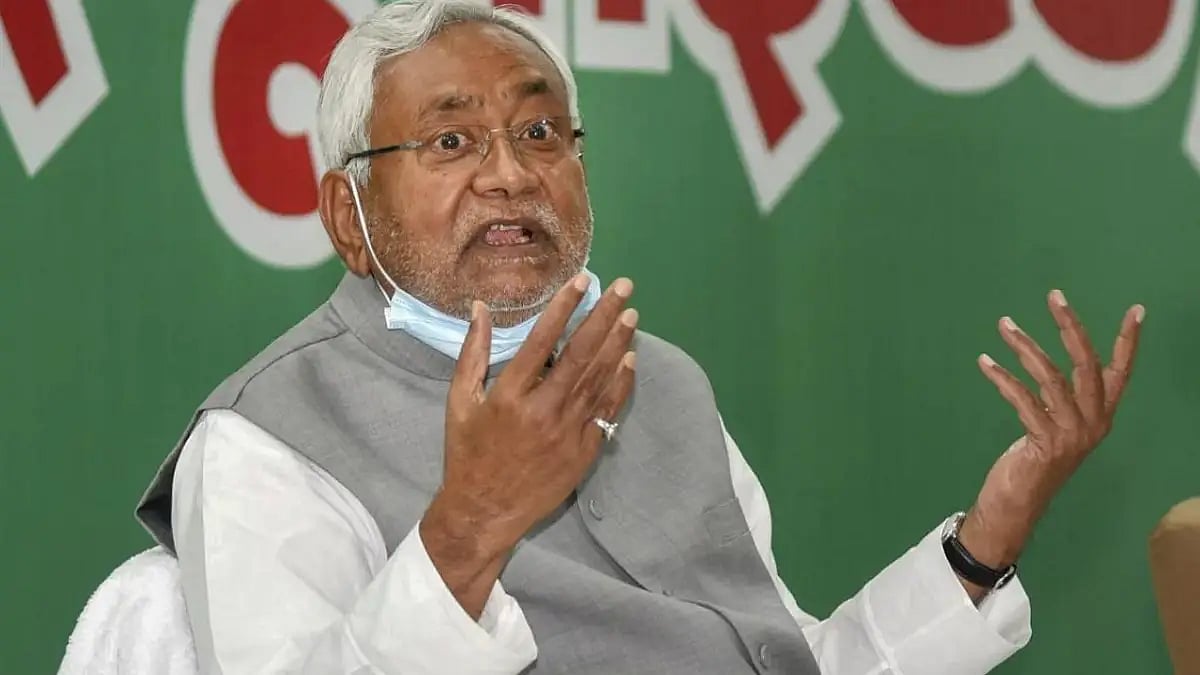 Bihar Chief Minister Nitish Kumar