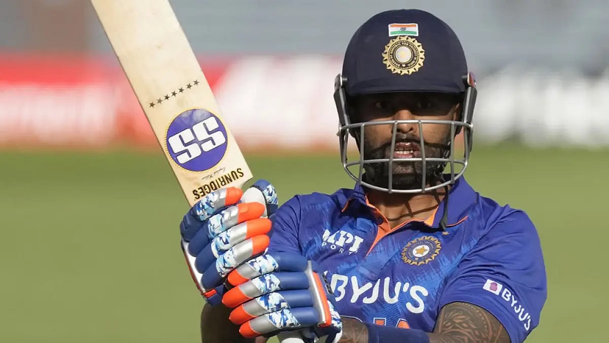 Suryakumar Yadav, with 805 points, is second in the batting list headed by Pakistan's Babar Azam.